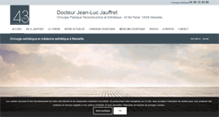 Desktop Screenshot of jauffret-esthetique.com
